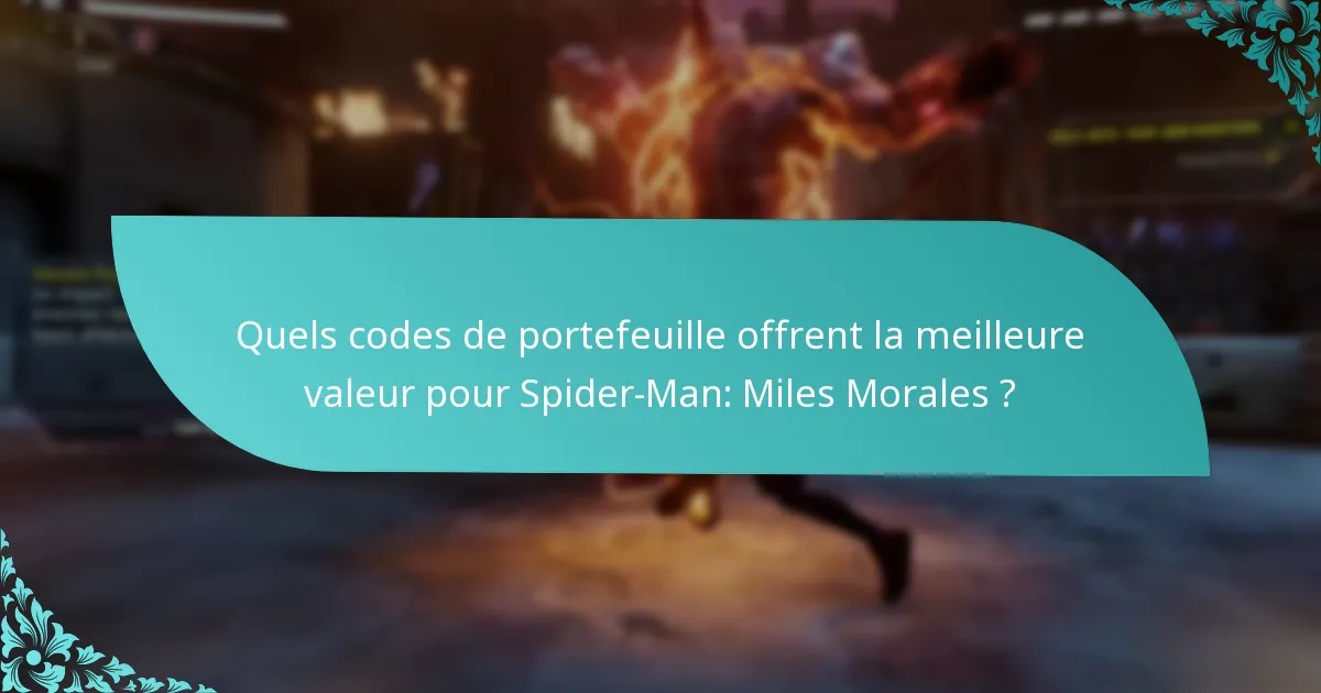 Quelles sont les différences entre les codes de portefeuille et les autres monnaies dans le jeu ?
